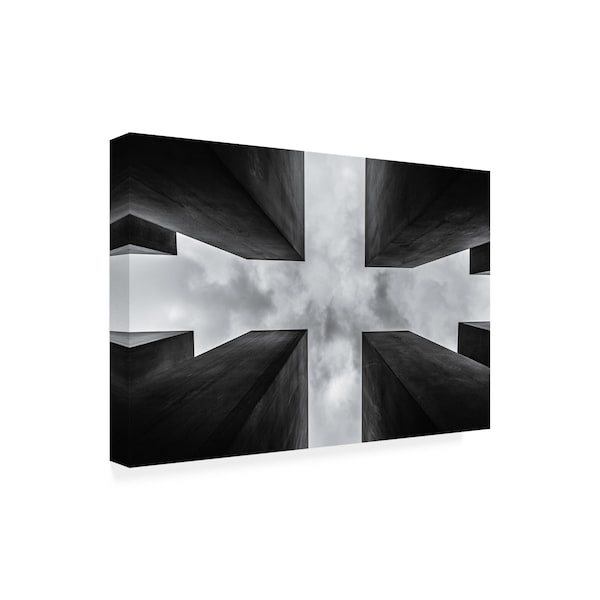 Herve Loire 'Cross' Canvas Art,30x47